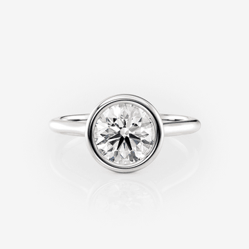 Bezel Engagement Ring